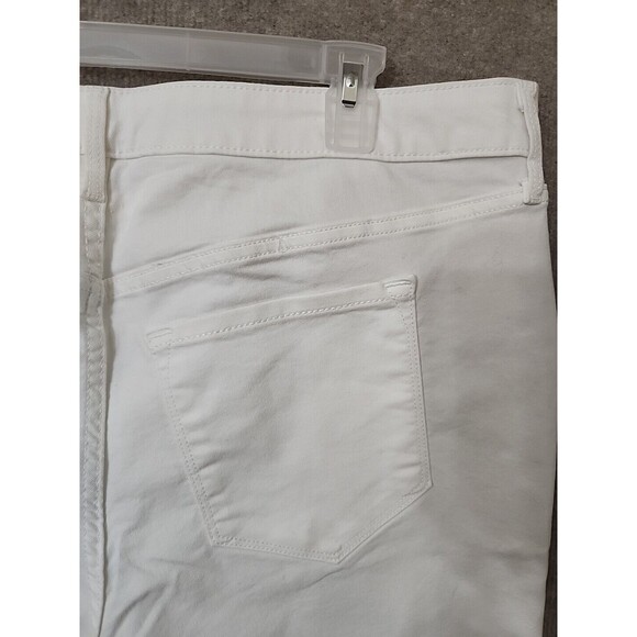 Old Navy WOW Bootcut Jeans Womens 20 Short White Stretch NEW - Picture 6 of 10